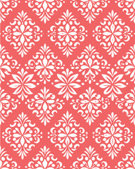 seamless, damask pattern, symmetrical, an elegant and classic vintage wallpaper effect. loth fabric floral, tile design, women, women-cloth, hand-drawing, repeatable, fashion, summer wear, background