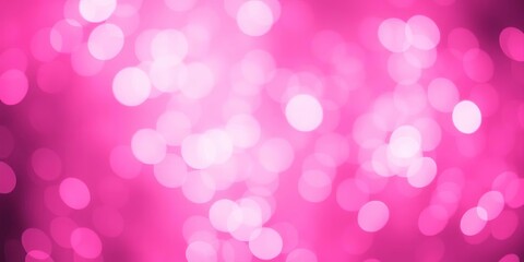 Abstract pink glitter bokeh, soft focus, sparkling light background, fairy, lights