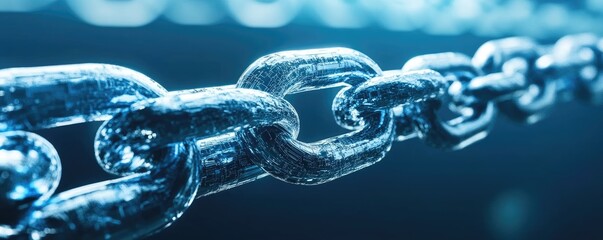 Intertwined Links of a Chain