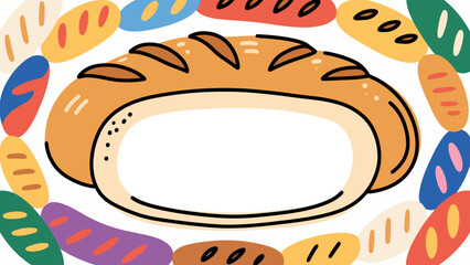 Bread vector diagram