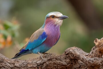 Obraz premium Lilac Breasted Roller Bird