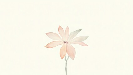 Obraz premium Pink Lily on a Grunge Background