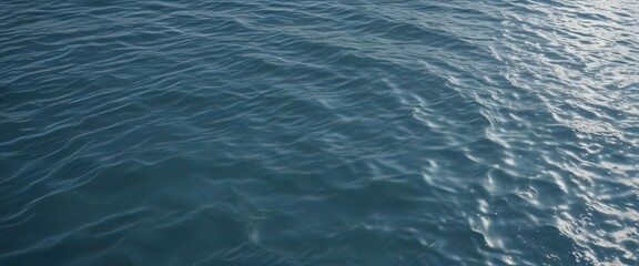 Serene blue water surface texture; rippling waves create subtle patterns , ocean, background, shadow