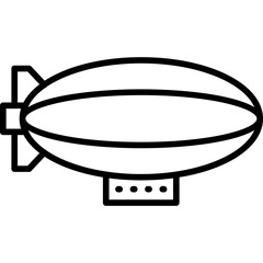 Zeppelin Icon © Vectorzy