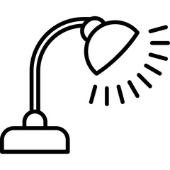 Desk Lamp Icon
