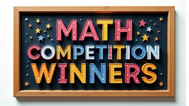 Math Competition Winners Sign With Stars
