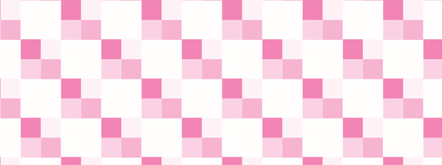 seamless pattern with pink squares