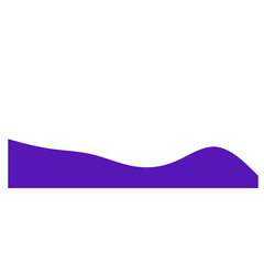 Wavy Footer Divider Elements &ndash; Abstract Wave Section Separators