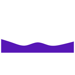 Wavy Footer Divider Elements &ndash; Abstract Wave Section Separators