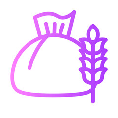 flour gradient icon