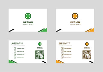 business card for corporate business