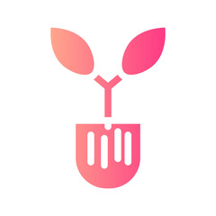 seedlings gradient icon