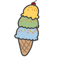 ice cream cone