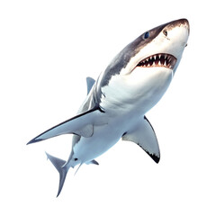 Fototapeta premium Shark on transparent background.png