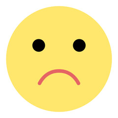 Fototapeta premium Frowning Face