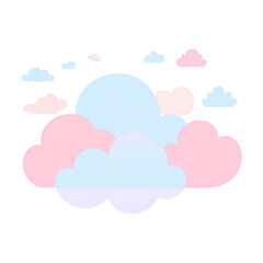 Fototapeta premium cloud with heart