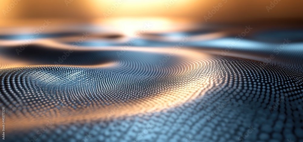 Poster abstract digital wave: a mesmerizing blend of technology and artistry, showcasing a dynamic, undulat