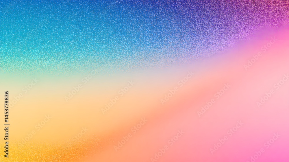 Poster colorful abstract gradient with soft textured tones.