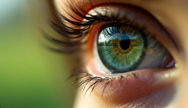 Extreme Close-Up of a Human Eye Blinking &ndash; 8K 300fps Hyper-Realistic Slow Motion