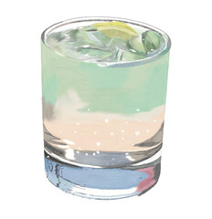 Lemonade Fruit Juice Tea Vector Design