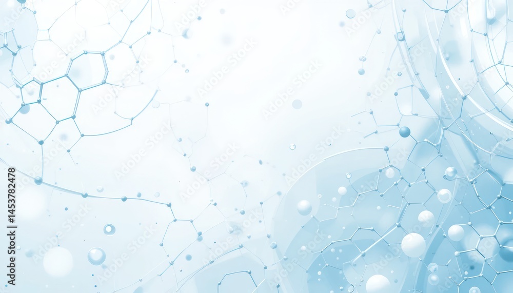 Poster intricate connection: an abstract representation of molecular structures
