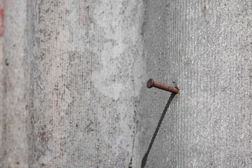 Old and very dangerous asbestos roof. Asbestos dust in the environment. Asbestos removal