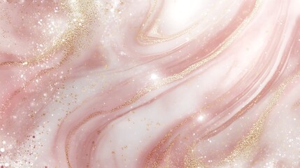 Fototapeta premium Glitter festive pastel pink background with blurred sparkles, Christmas, birthday or holiday background