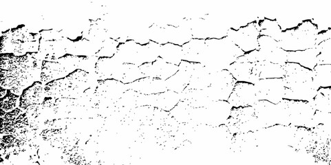 Sketch cracks black and white particle old distressed wall grunge surface texture background