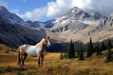 strong American Quarter Horse standing