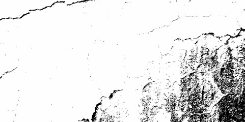Sketch cracks black and white particle old distressed wall grunge surface texture background