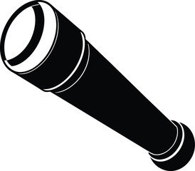 flashlight beam on dark background  shadowed 