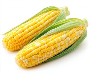 Freshly harvested corn on the cob ready for cooking and enjoying during summer barbecues and family gatherings