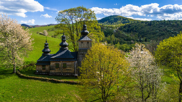 The Filial Greek Catholic Church of St. Michael the Archangel in Dubne, Poland