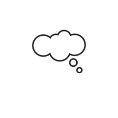 Lines Cloud Conversation Textbox