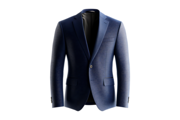 Formal Mens Blazer isolated on transparent background
