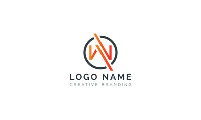 Minimalist W Logo for Branding and Identity.