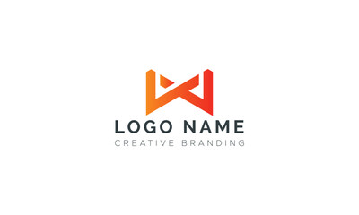 Minimalist W Logo for Branding and Identity.