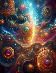 fractal burst arrangement