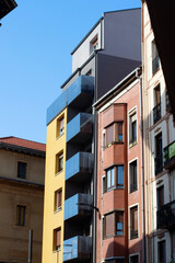 modern apartment building