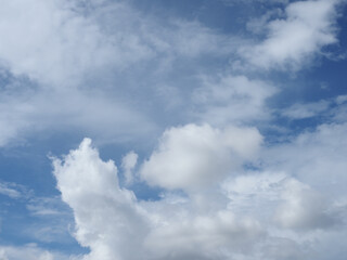 cloudy blue sky background