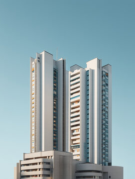 Minimalist Concrete Building