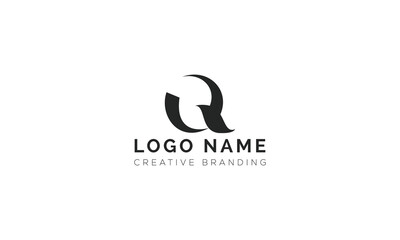 Minimalist Q Logo for Branding and Identity.