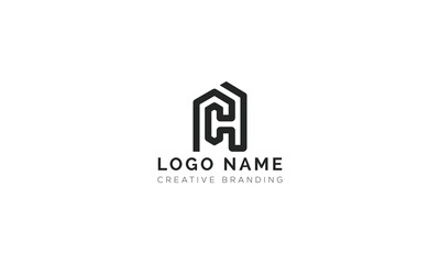 Minimalist CH Logo for Branding and Identity.