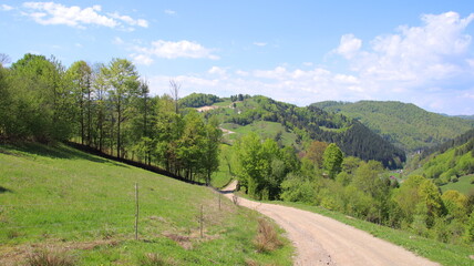 road in the mountains