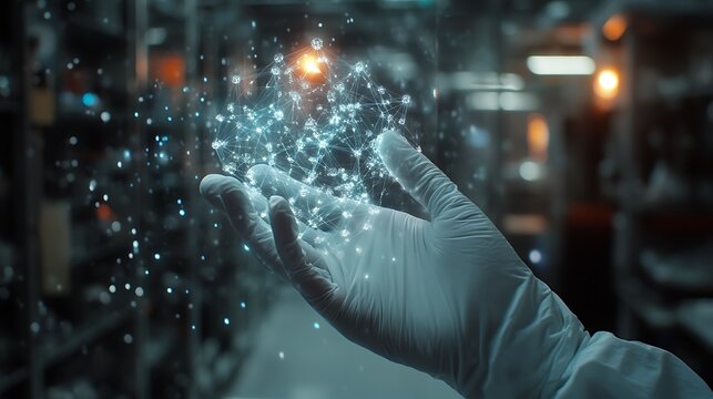 DNA molecule, Illustration of cells in blue, Biotechnology, conceptual illustration. DNA (deoxyribonucleic acid) molecule., Microscopic image of pumpkin stem (cross-section)



