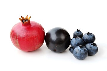 antioxidant rich fruits composition
