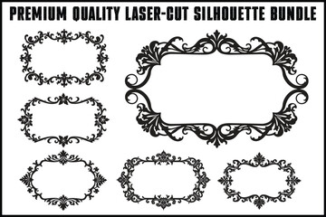 Fototapeta premium Masterpiece Laser Silhouette Bundle