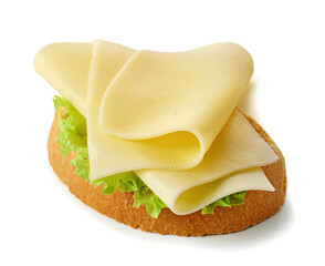 bread slice with cheese