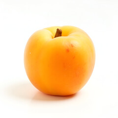 apricot isolated on white background