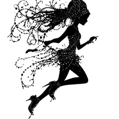 people figure in motion,man,woman,people body icon sets